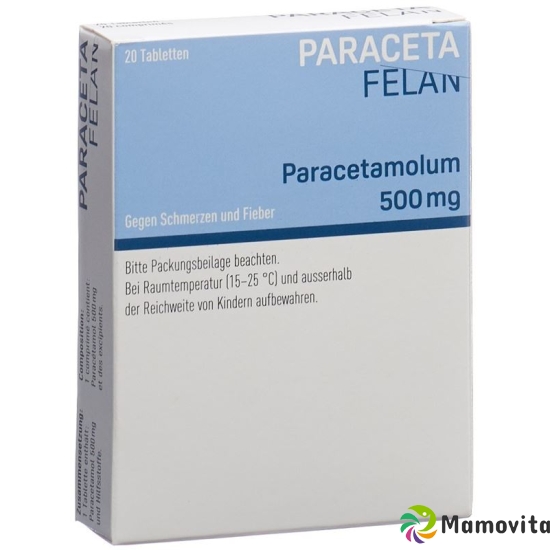 Paracetafelan Tabletten 500mg 20 Stück buy online