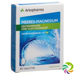 Arkopharma Magnesium Meer Tabletten Dose 45 Stück