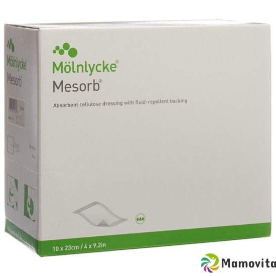 Mesorb Absorbierender Saugverband 10x23cm 50 Stück buy online