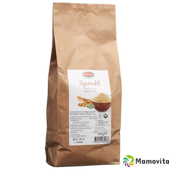 Morga Sojamehl Glutenfrei Bio Beutel 350g buy online