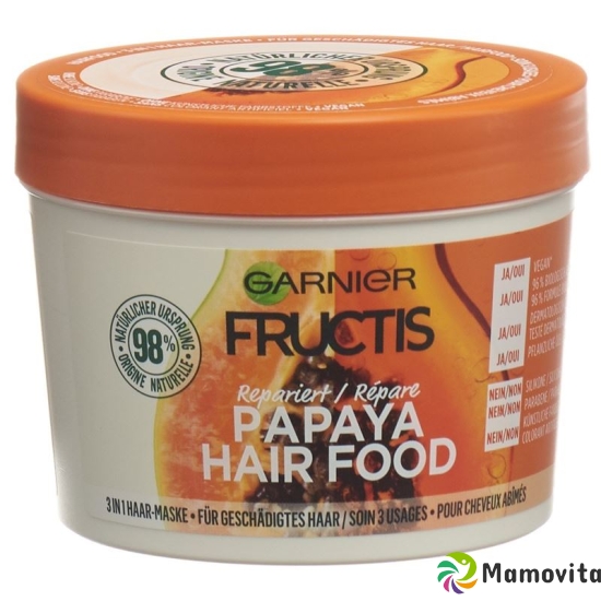 Fructis Hair Food Papaya Topf 390ml buy online