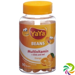 Yayabeans Multivitamin Orange ohne Gelatine 90 Stück