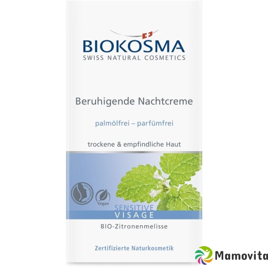 Biokosma Sensitive Visage Beruhig Nachtcreme 30ml buy online