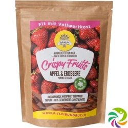 Leibundgut Crispy Fruits Obstpapier Erdbeere 40g