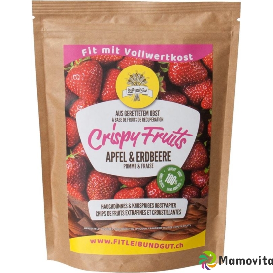 Leibundgut Crispy Fruits Obstpapier Erdbeere 40g buy online