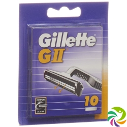 Gillette GII Ersatzklingen 10 Stück