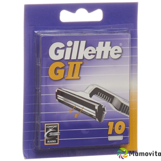 Gillette GII Ersatzklingen 10 Stück buy online