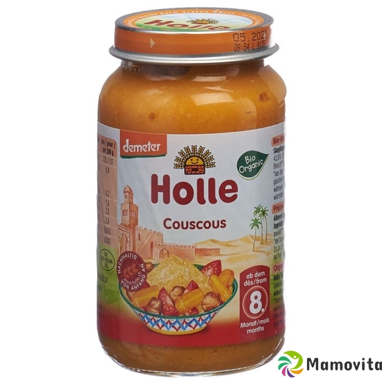 Holle Couscous glass from the 8th month Organic 220g buy online