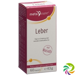 Meta Care Leber Kapseln Dose 60 Stück