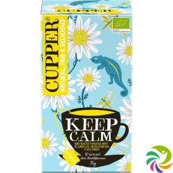 Cupper Keep Calm Kräutertee Kam Hon&zim Bio 20 Stück