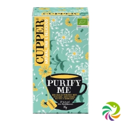 Cupper Purify Me Kräutertee Fen Hol&ros Bio 20 Stück