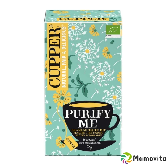 Cupper Purify Me Kräutertee Fen Hol&ros Bio 20 Stück buy online