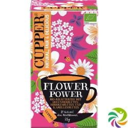 Cupper Flower Power Kräutertee Hol Hib Bio 20 Stück