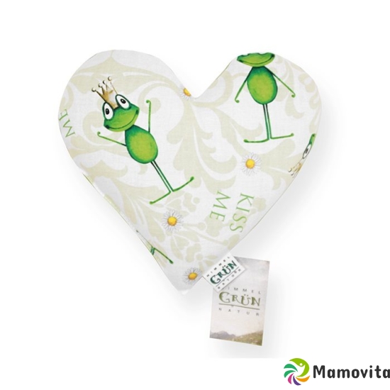 Sky green children's rape pillow 25x23cm Heart Kiss Me buy online