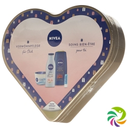 Nivea gift set heart box 2018