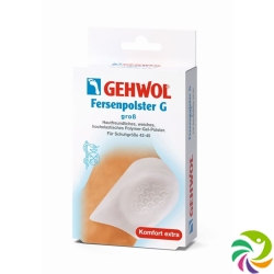 Gehwol heel pads G with gel waves, large, 1 pair