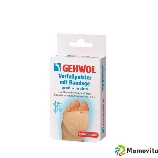 Gehwol forefoot pad with bandage large right buy online