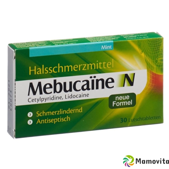 Mebucaine N Lutschtabl new formula 30 pcs buy online