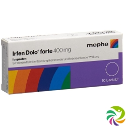 Irfen Dolo Forte Lactab 400mg 10 Stück