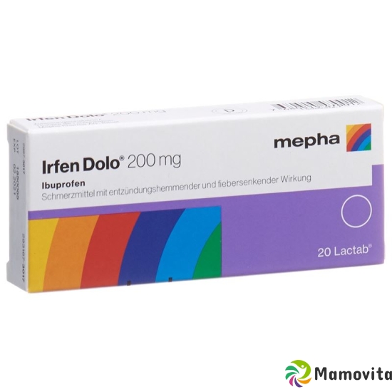 Irfen Dolo Lactab 200mg 20 Stück buy online