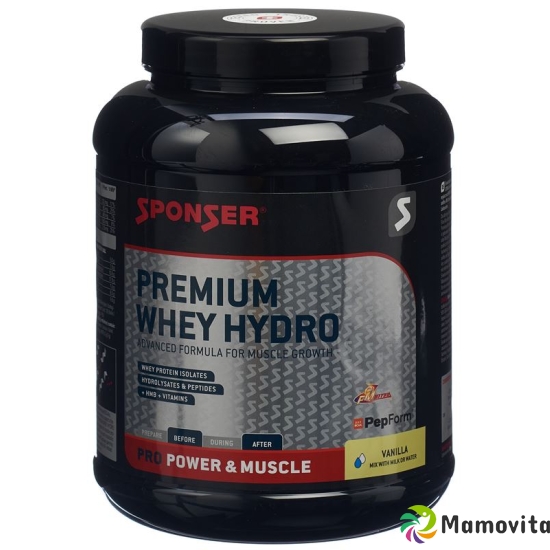 Sponser Premium Whey Hydro Vanilla Dose 850g buy online