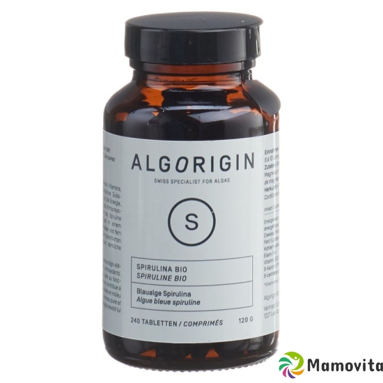 Algorigin Spirulina Tabletten Bio Flasche 240 Stück buy online