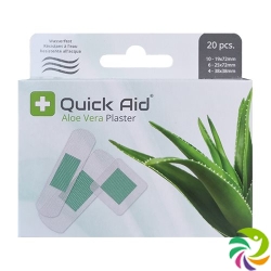 Quick Aid Aloe Vera Pflaster 20 Stück