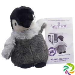 Warmies Minis Wärme-Stofftier Baby-Pinguin Lavend