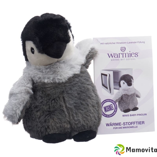 Warmies Minis Wärme-Stofftier Baby-Pinguin Lavend buy online