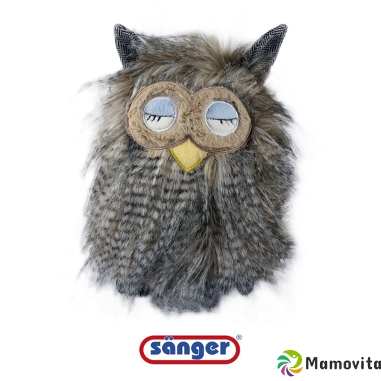 Sänger Hot-water bottle natural rubber plush 0.8L owl buy online