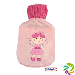 Sänger Hot-water bottle natural rubber plush cover 0.8L Fee Finja