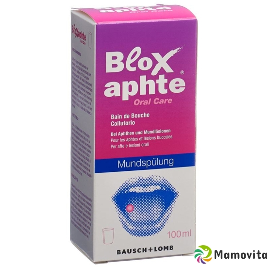 Bloxaphte Oral Care Mundspülung Flasche 100ml buy online