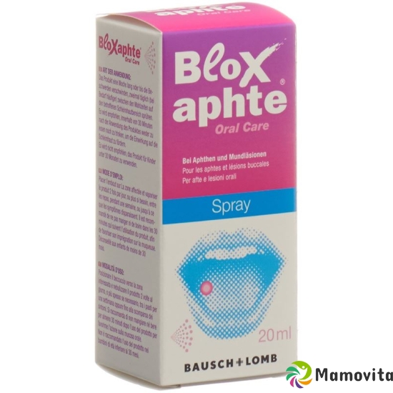 Bloxaphte Oral Care Spray Flasche 20ml buy online