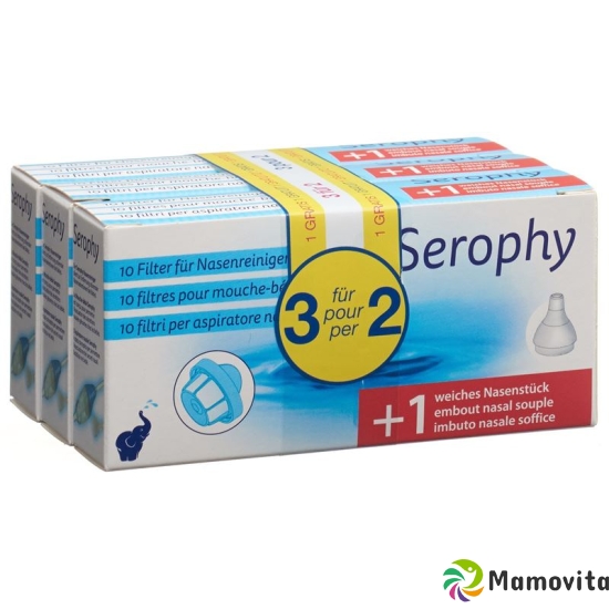 Serophy Trio filter for nose cleaner 3 for 2 buy online