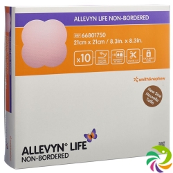 Allevyn Life Non-Bordered 21x21cm 10 Stück