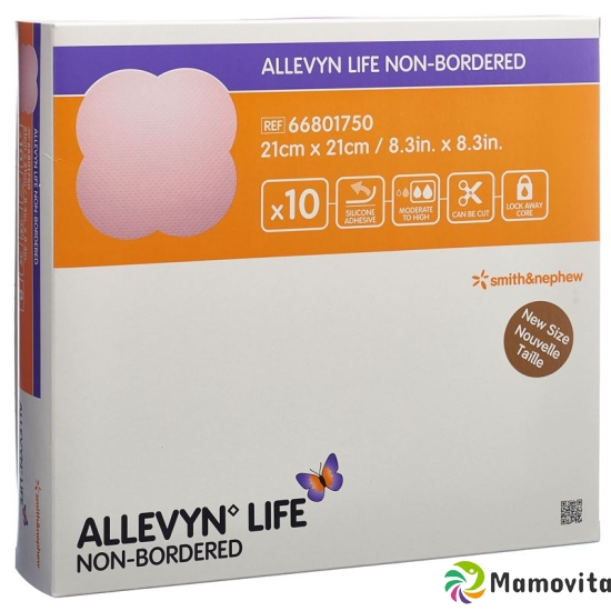 Allevyn Life Non-Bordered 21x21cm 10 Stück buy online