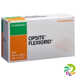 Opsite Flexigrid Wundverband 8x10cm Beutel 100 Stück