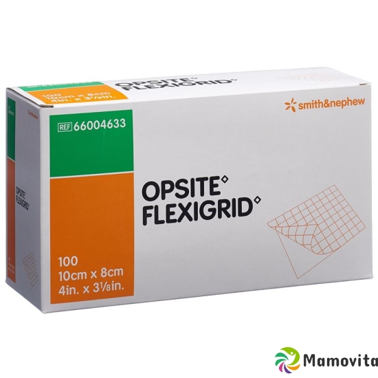 Opsite Flexigrid Wundverband 8x10cm Beutel 100 Stück buy online