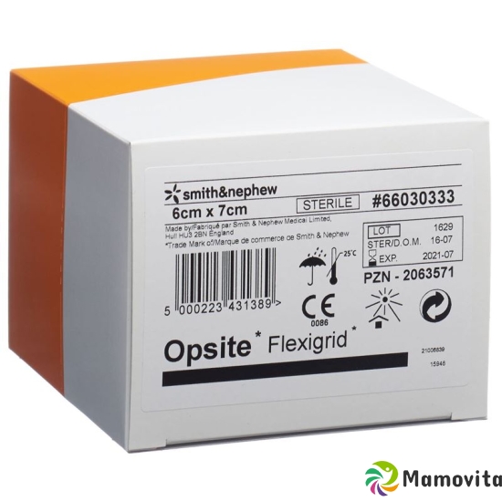 Opsite Flexigrid Wundverband 6x7cm Beutel 30 Stück buy online