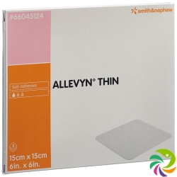 Allevyn Thin Wundverband 15x15cm 3 Stück