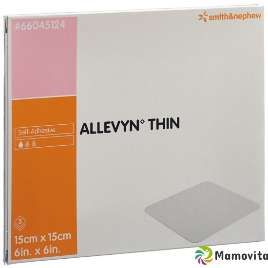 Allevyn Thin Wundverband 15x15cm 3 Stück buy online