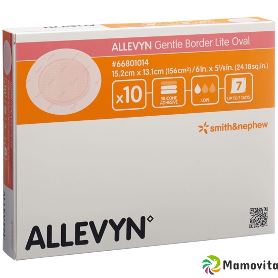 Allevyn Gb Lite Oval 15.2x13.1cm 10 Stück buy online