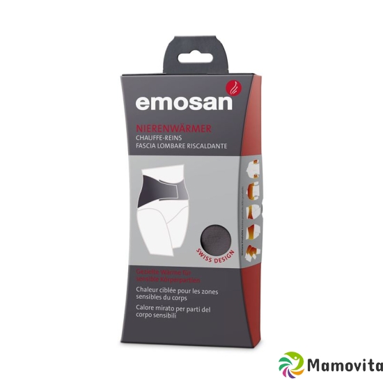 Emosan Ultra Nierenwärmer Velcro S Grau Swisstag buy online