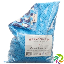 Herzzucker rapeseed heat pillow 26x21cm penguin