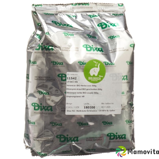 Dixa Ehrenpreiskraut Bio Geschnitten 500g buy online