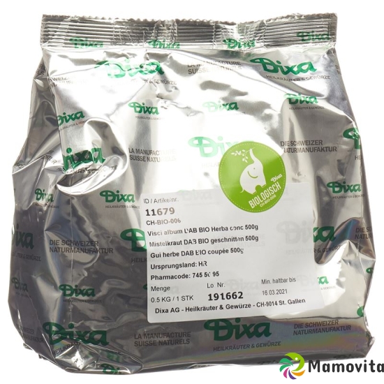 Dixa Mistelkraut Dab Bio Geschnitten 500g buy online