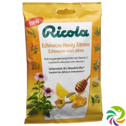 Ricola Echinacea Honig Zitrone mit Zucker Beutel 75g