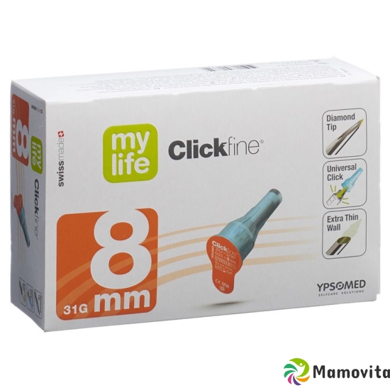 Mylife Clickfine Pen Nadeln 8mm 31g (neu) 100 Stück buy online