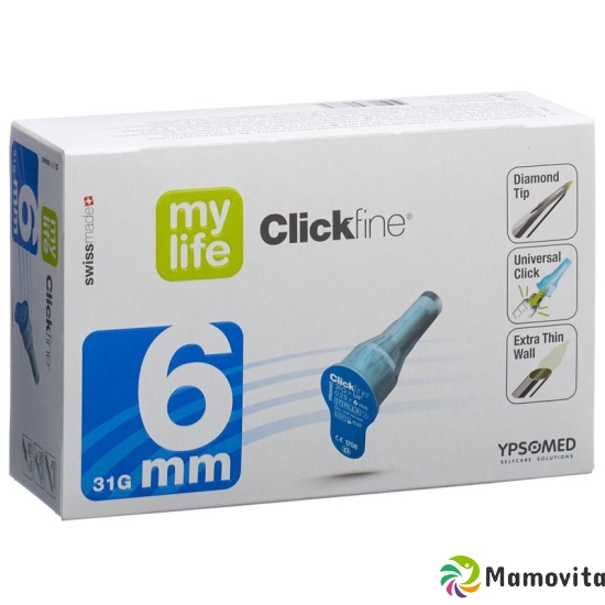 Mylife Clickfine Pen Nadeln 6mm 31g (neu) 100 Stück buy online