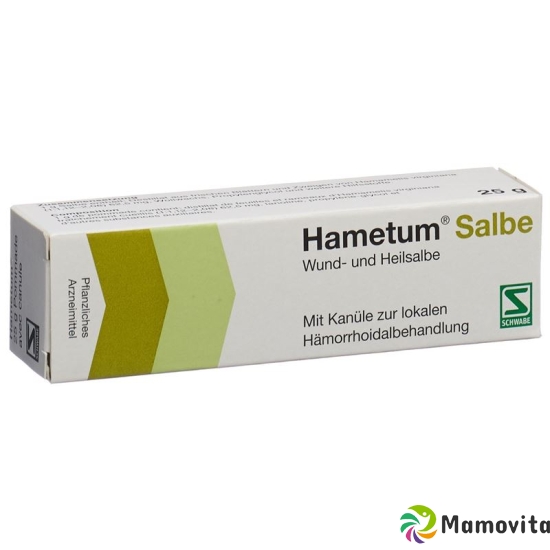 Hametum Salbe mit Kanüle (neu) Tube 25g buy online